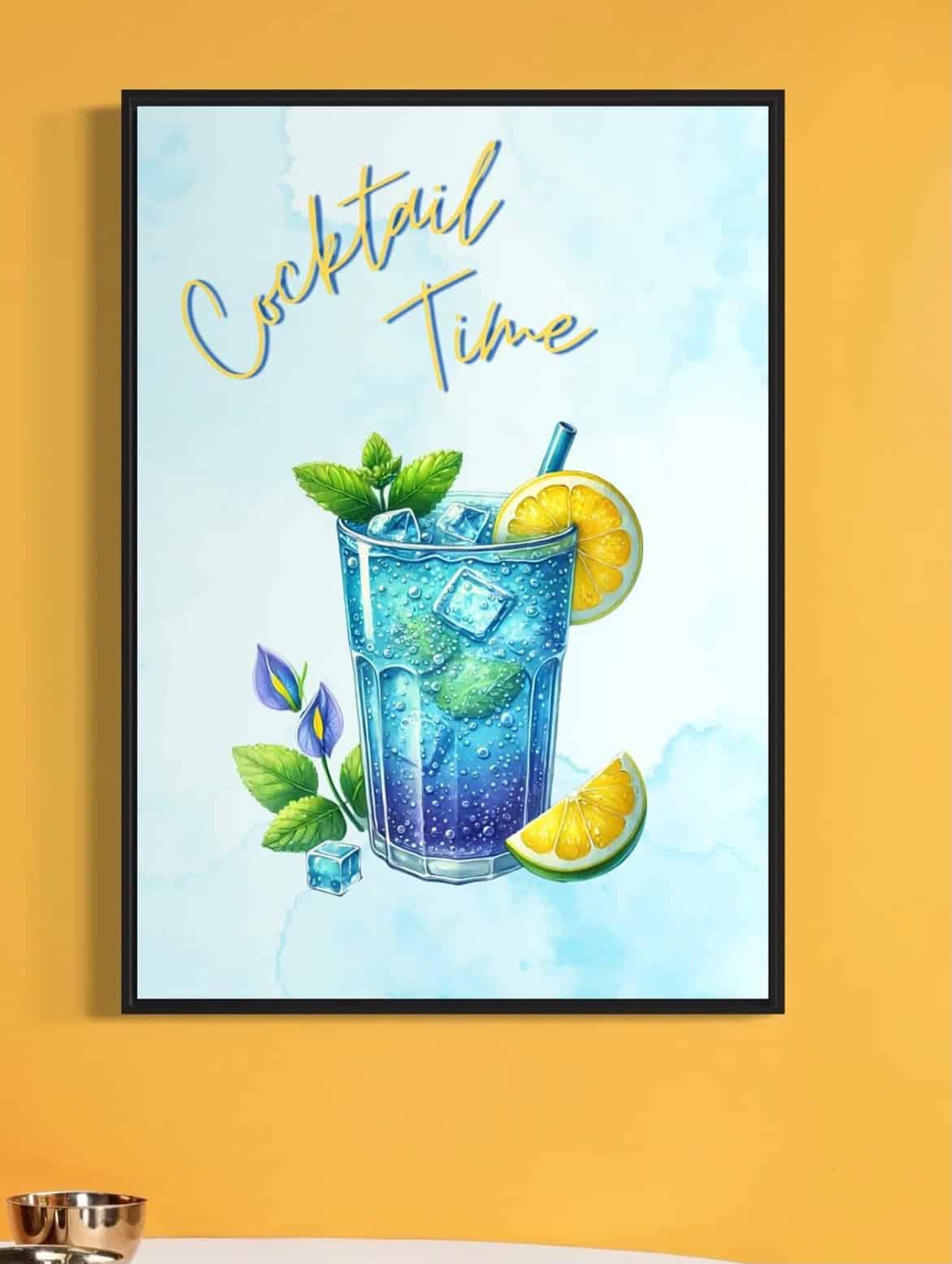Affiche “Cocktail Time”