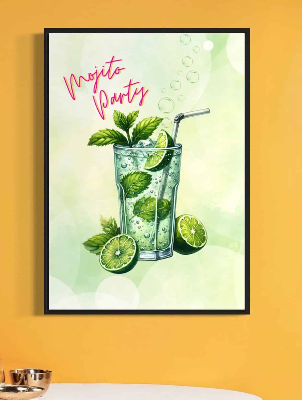 Affiche “Mojito Party”
