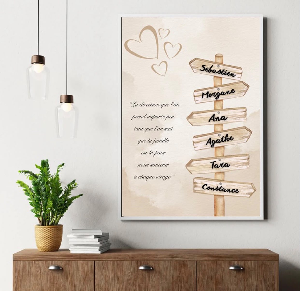 Affiche personnalisée “La famille ”